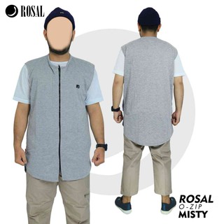 Áo Sát Nách Phối Khóa Kéo Oblong Prayer Vest Roz01