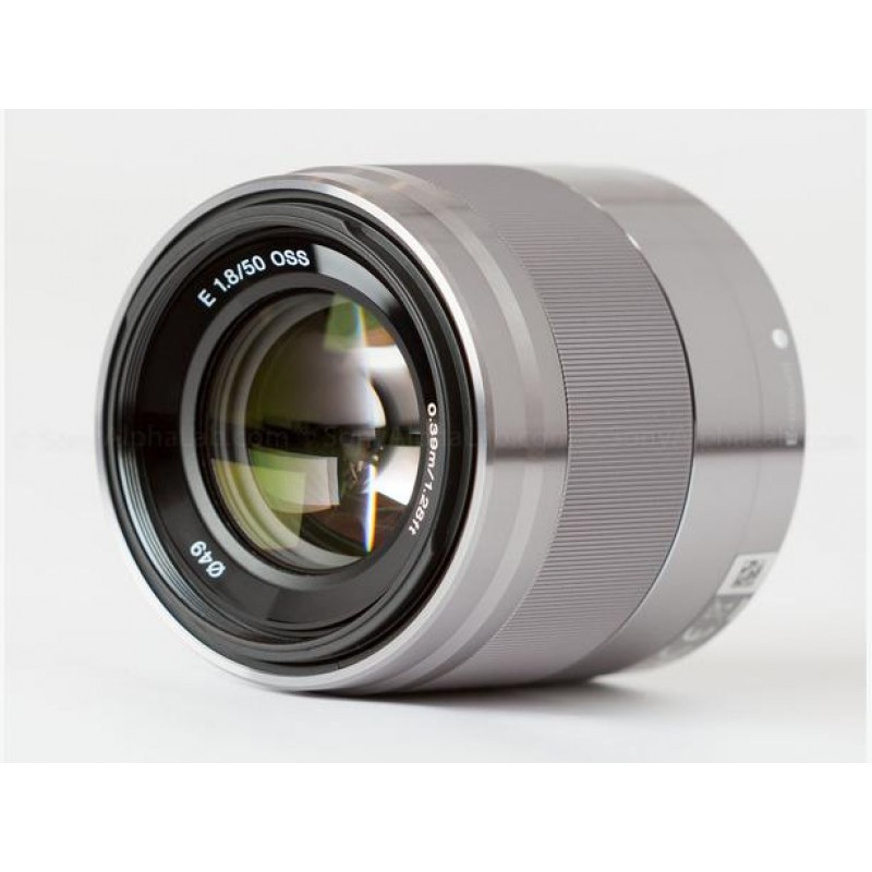 Ống kính Sony E 50mm F/1.8 OSS (Silver)