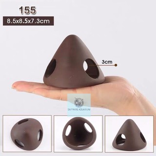 Hang trú ẩn, đồ chơi cá tép Ceramic Accessories (1)