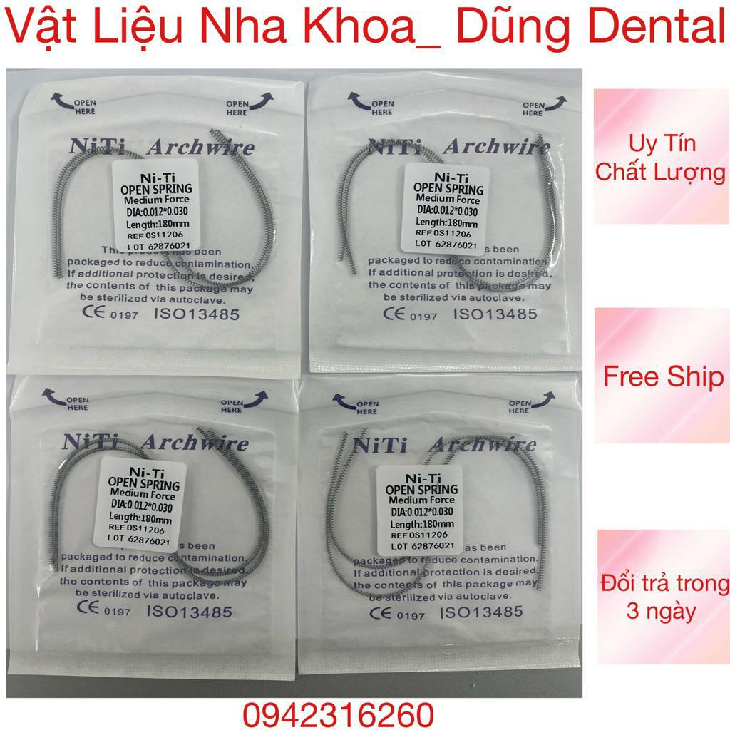 Lò xo đẩy mở khoảng_Nha Khoa