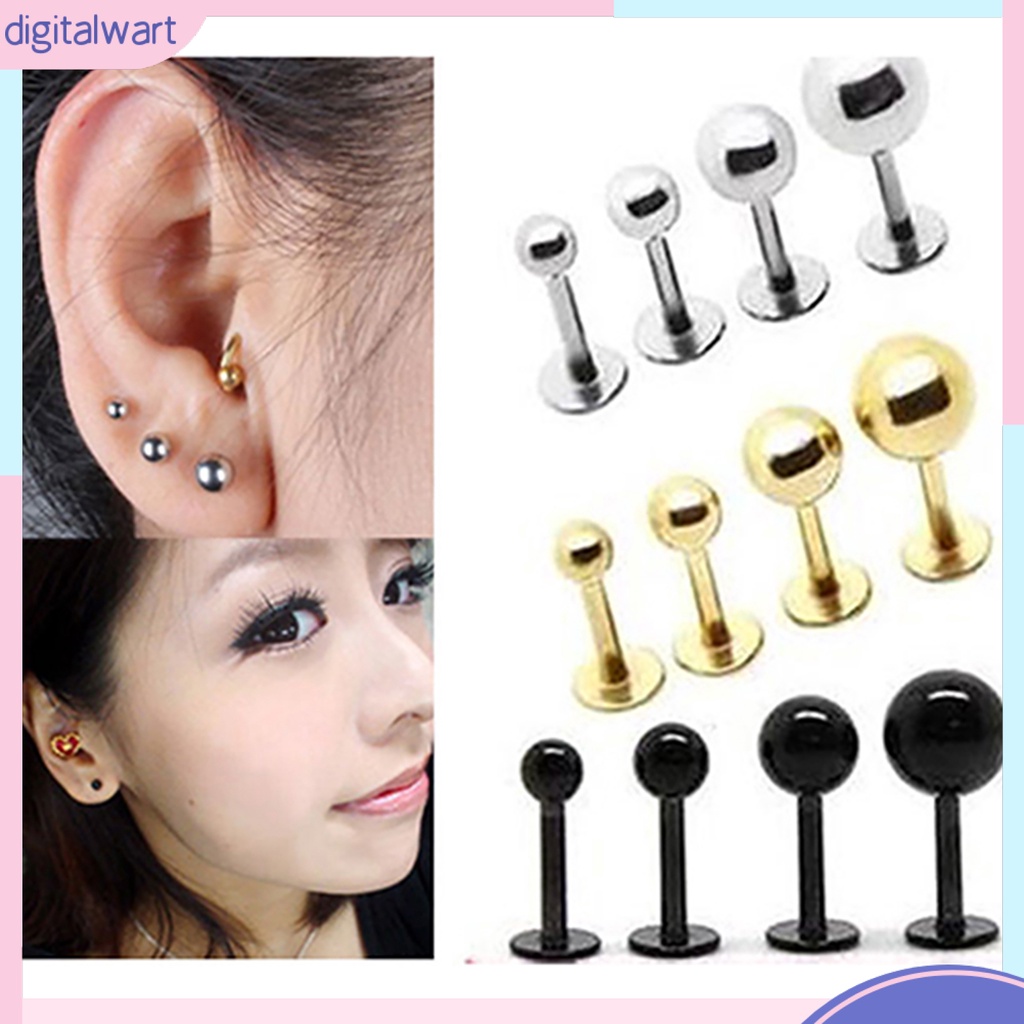 Đôi khuyên tai bằng thép titan phong cách hợp thời trang cá tính