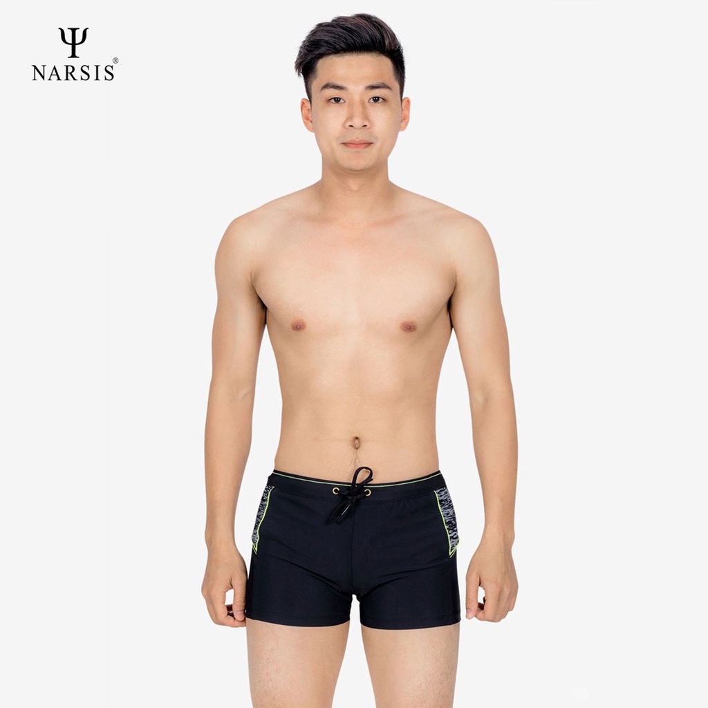 Quần đùi bơi nam có dây rút Narisi Q8005 chất liệu mềm mại