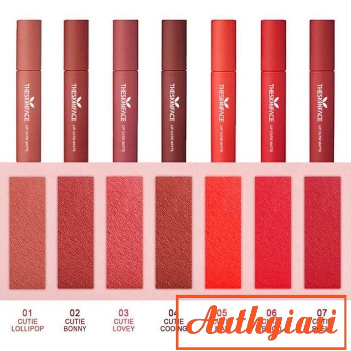 Son kem The Skin Face siêu lì siêu mịn không khô môi | BigBuy360 - bigbuy360.vn