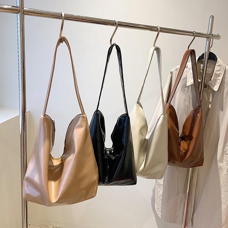 Túi đeo vai IELGY chất liệu mềm mại sức chứa lớn thời trang cho nữ