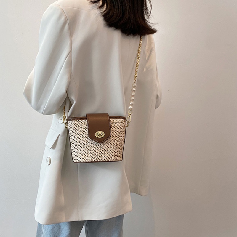 Túi Xách Đeo Chéo Da Giả Thời Trang Hàn Cho Nữ
