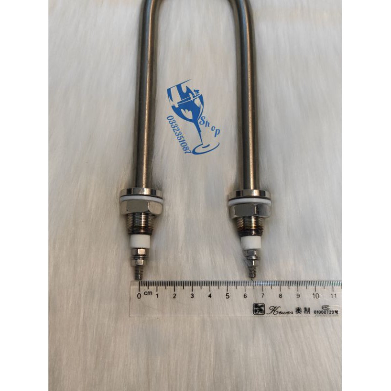 thanh nhiệt nồi phở, bánh cuốn, đun nước chân ốc 16 dài 15cm