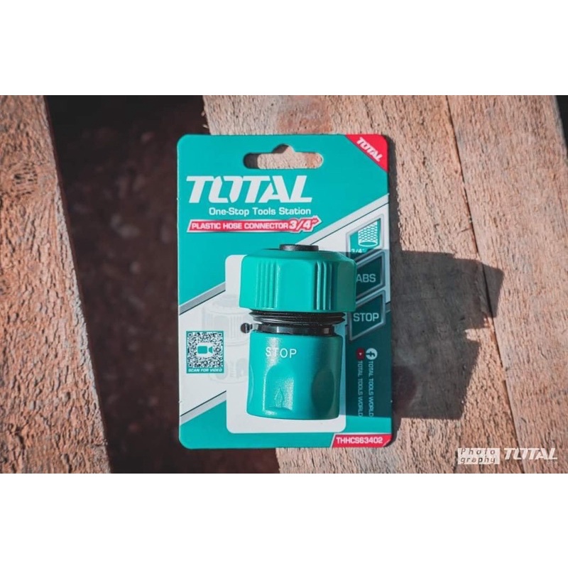 Khớp nối ống 3/4 inch (có van 1 chiều) TOTAL THHCS63402