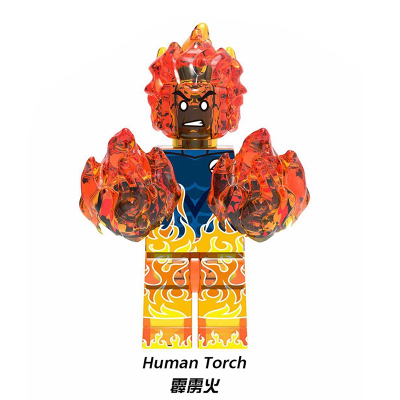 Mô hình lắp ghép hình nhân vật siêu anh hùng marvel