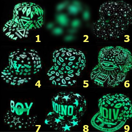 Mũ Snapback phát quang hình lá phong (chỉ còn sp hình 2) | AKZ-SNAPBACK