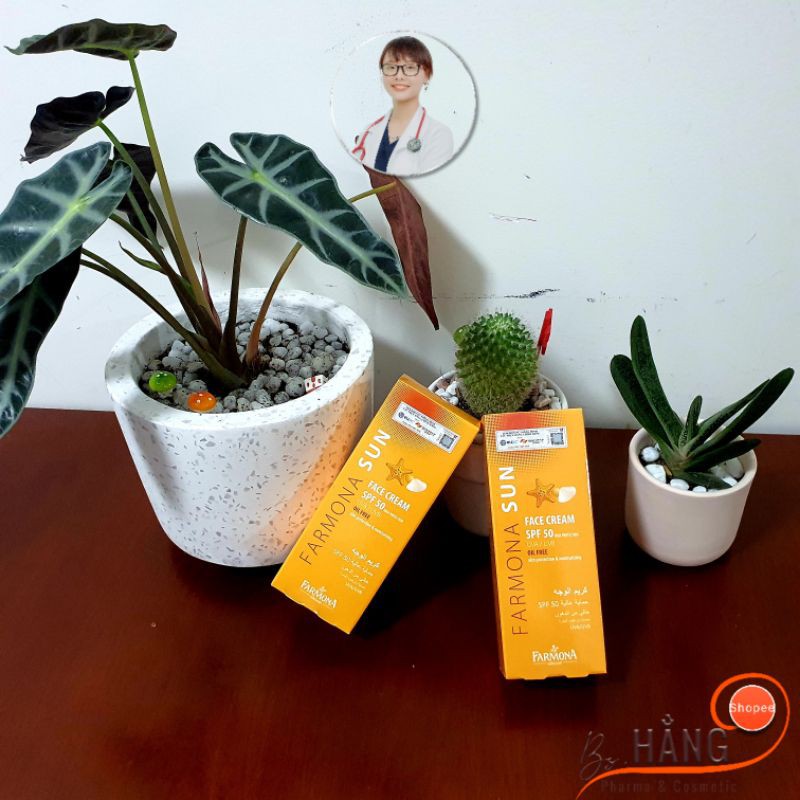 ✅[Chính Hãng] Kem Chống Nắng Farmona SPF 50_Farmona Sun Face Cream Oil Free, Cho Da Dầu Mụn