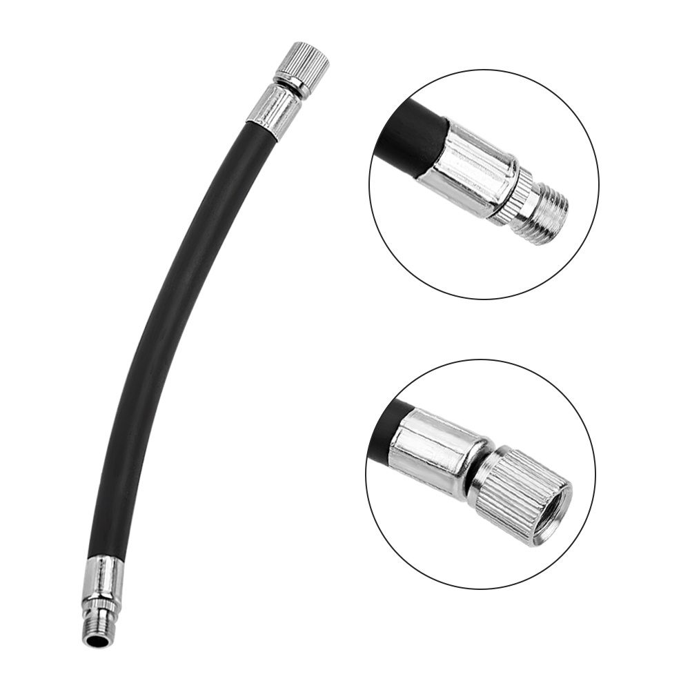 Đầu chuyển đổi ống bơm lốp xe đạp xe máy bóng rổ chất liệu cao su tiện dụng