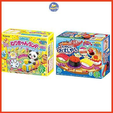 Combo 2 hộp kẹo đồ chơi Popin cookin Nerikyan Land  Bộ làm kẹo đa năng -  Popin Cookin Sushi làm cơm cuộn