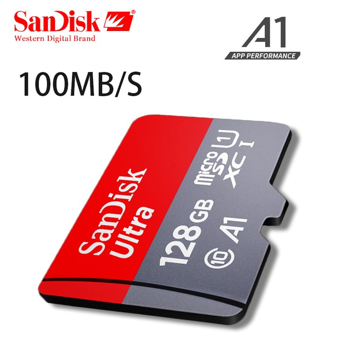 Thẻ Nhớ Sandisk A1 Ultra Microsdxc 128gb 100mb / S Class 10 - Microsd