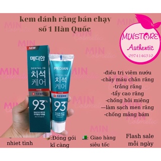 Kem Đánh Trắng Răng MEDIAN 93% Tooth-Paste 120gr