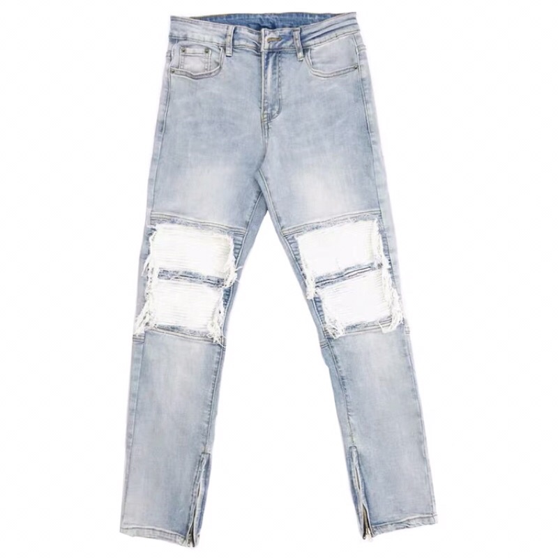 Quần jeans rách gối kiểu dáng biker mới nhất (IB CHO SHOP ĐỂ ĐƯỢC TƯ VẤN)