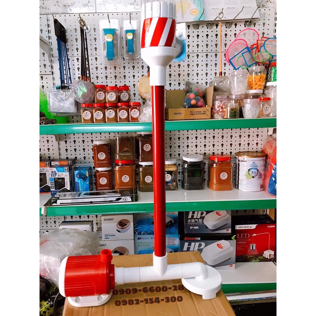 Bộ Hút Mặt Hút Đáy Bơm Baoyu, Periha, Atman (Không Kèm Bơm) - Hút Mặt Đáy Bể Cá