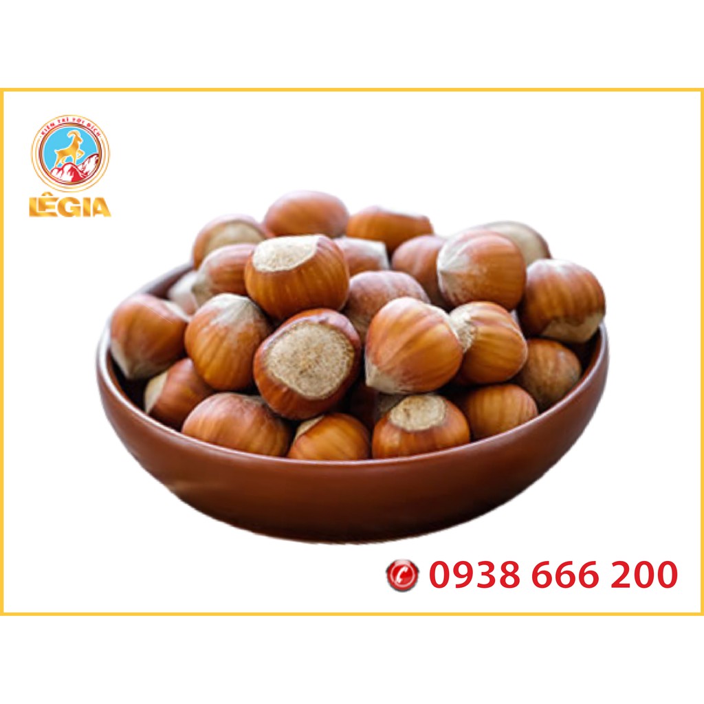 QUẢ PHỈ NGUYÊN VỎ - WHOLE HAZELNUT 1KG