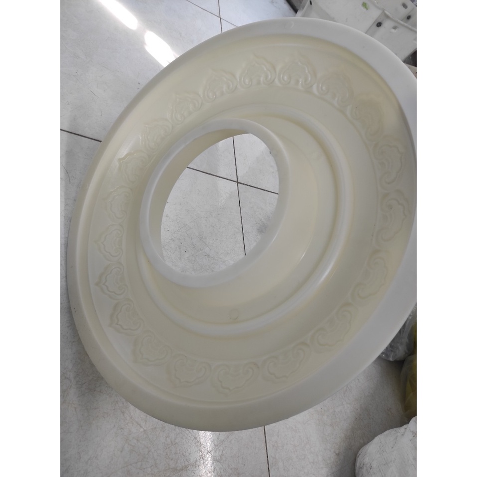 Khuôn đổ tấm đế đôn xoay 360 độ dùng cho chậu tròn 73 ABS