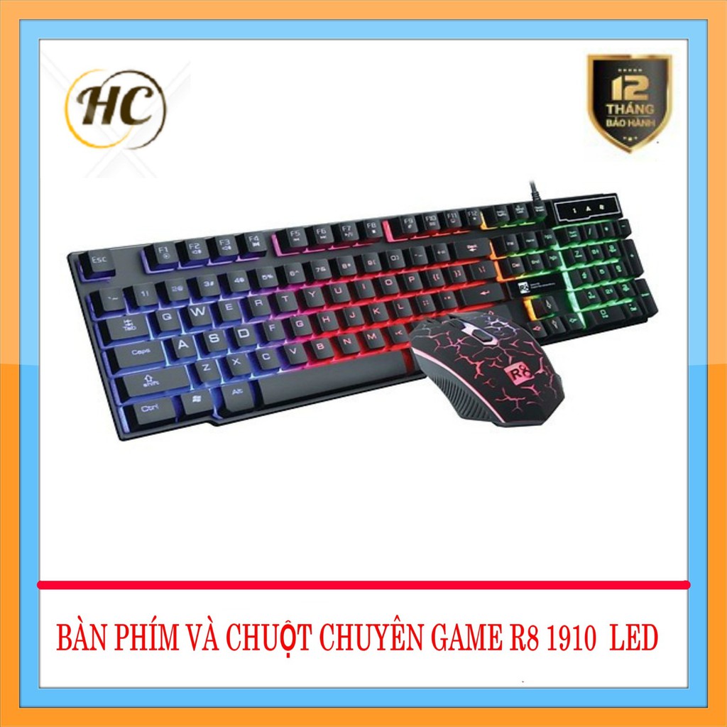 COMBO BÀN PHÍM R8 1910 + CHUỘT R8 1910