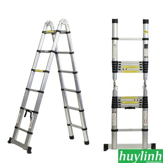 Thang nhôm rút chữ A Kachi 3.8m MK02