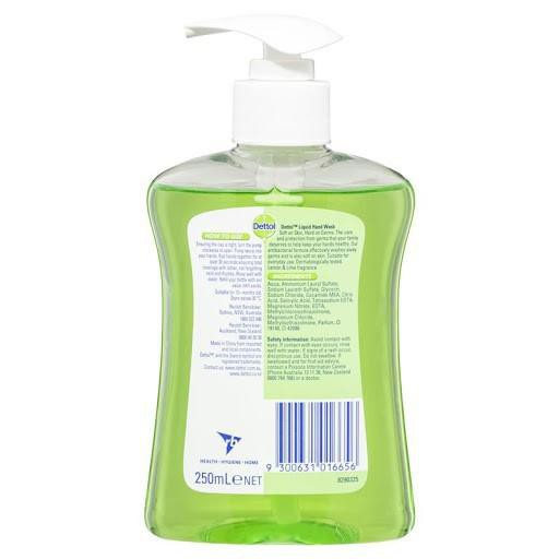 Nước Rửa Tay Diệt Khuẩn Dettol Liquid Hand Wash - Lemon &amp; Lime 250 ml Úc