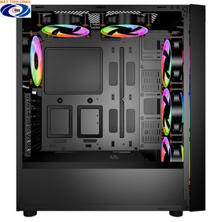 Vỏ Case XIGMATEK ARIES (EN40438) Black (ko Fan LED)