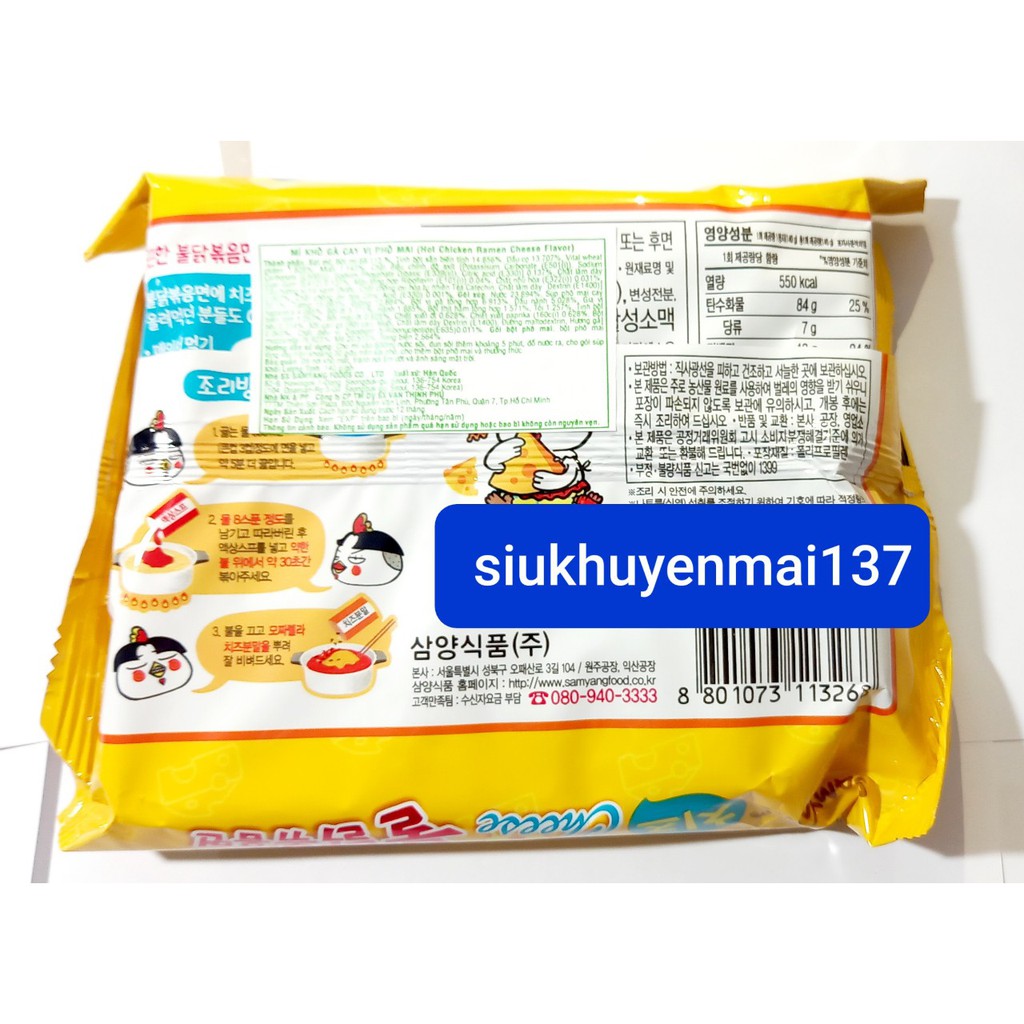 mì cay hàn quốc phô mai gà samyang-nowship hcm trong ngày hcm. 7,2022 | BigBuy360 - bigbuy360.vn