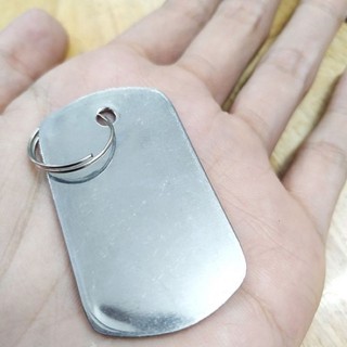 Thẻ Bài Kim Loại Cạo Gió