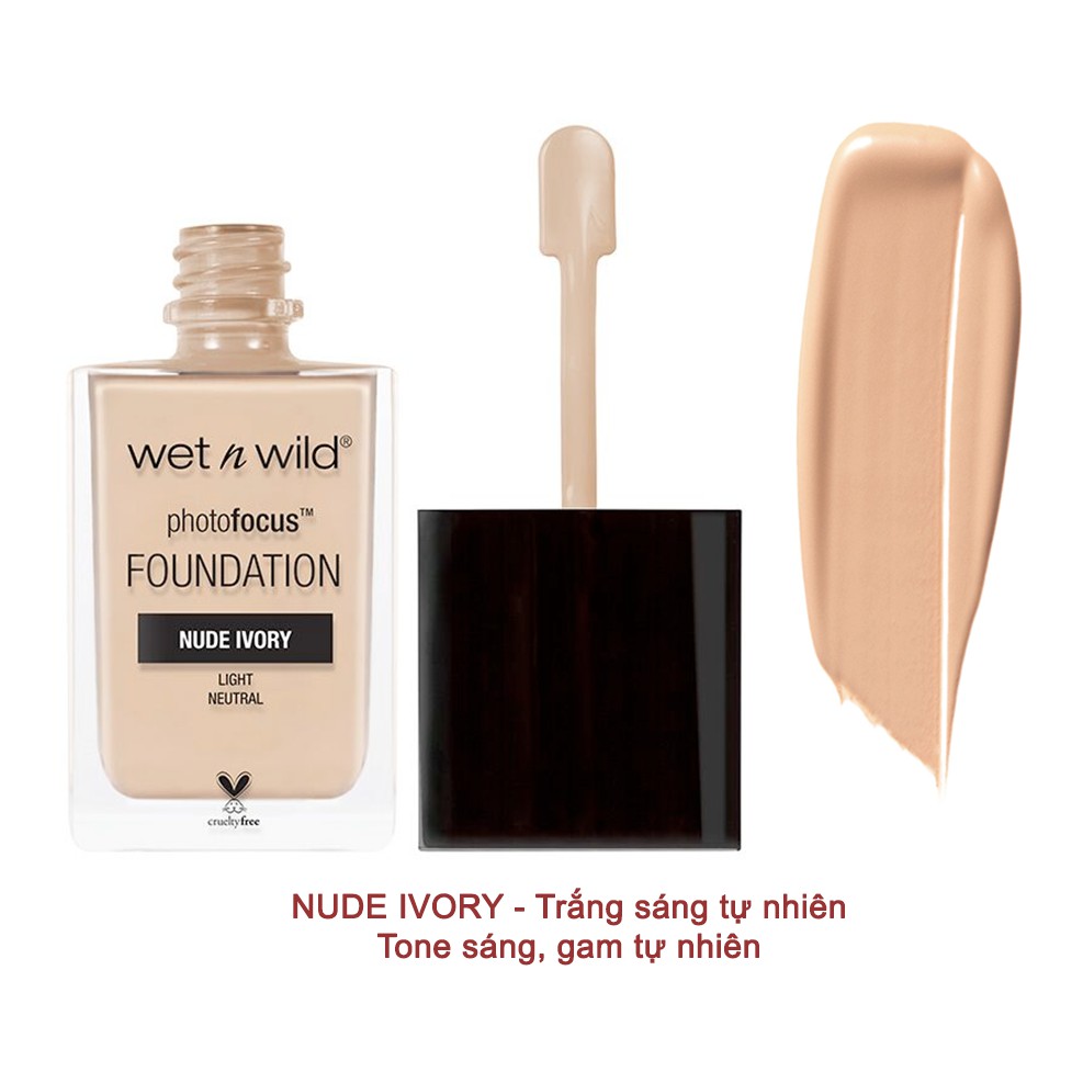 [Bill US] Kem Nền Wet N Wild Photo Focus Foundation MATTE