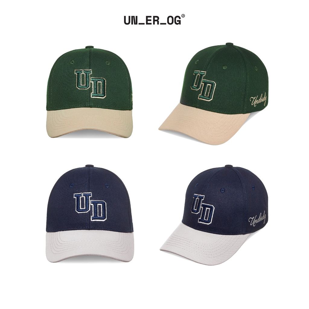 Mũ lưỡi trai kaki cotton phối 2 màu Underdog Ball Cap