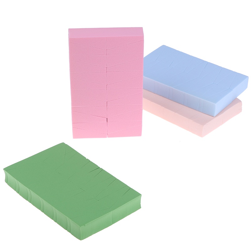 Set 24 Dụng Cụ Trang Điểm Hình Tam Giác Tiện Dụng