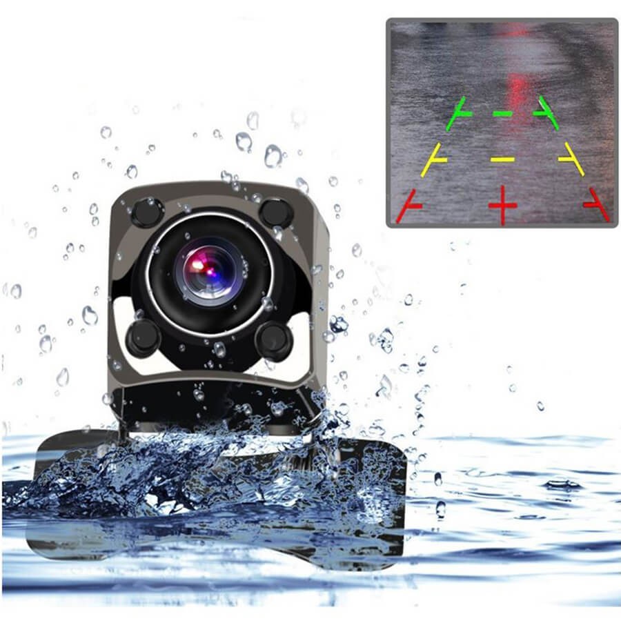 Camera lùi ô tô XL250 xi vàng 4 LED | BigBuy360 - bigbuy360.vn