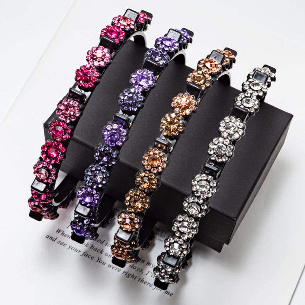 Băng Đô Cài Tóc Chống Trượt Đính Hoa Thời Trang Cho Nữ|Kẹp Răng Cưa Chuyên Dụng Chất Lượng Cao