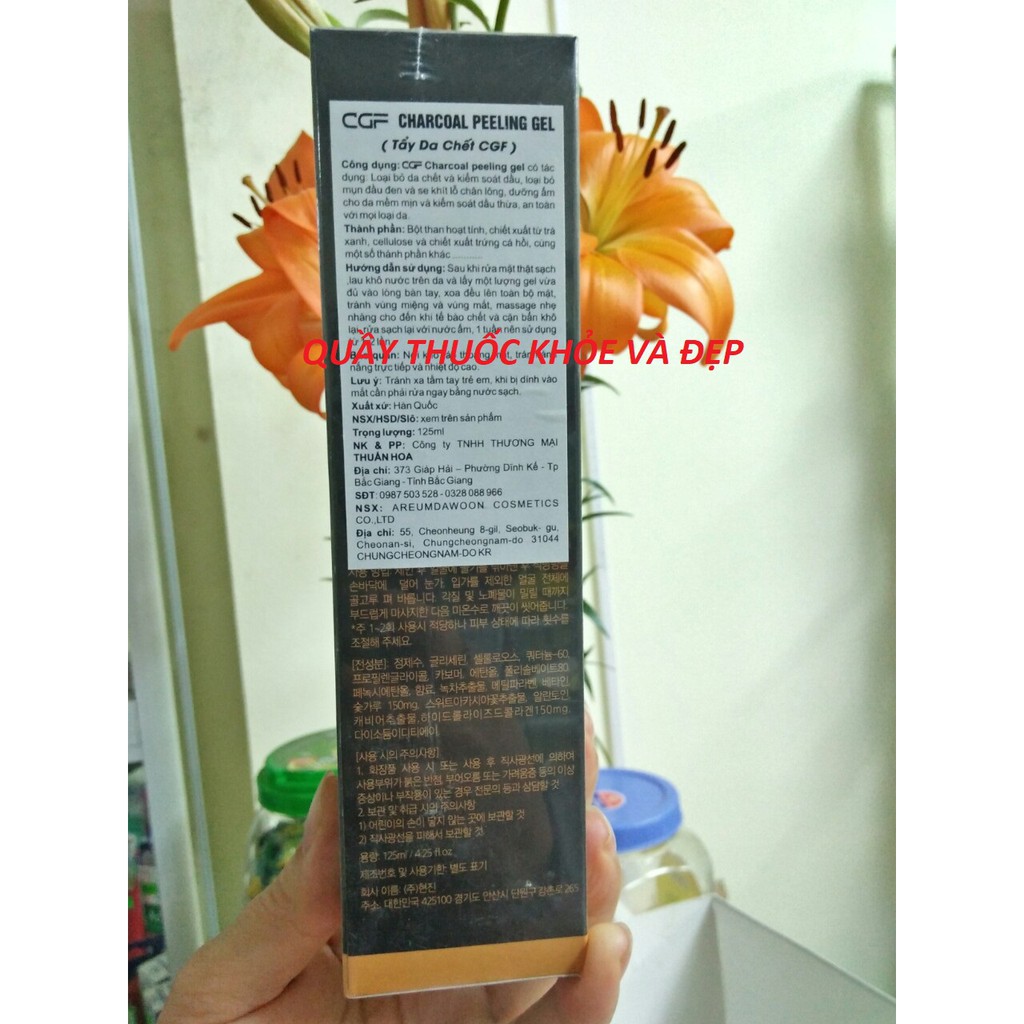 TẨY DA CHẾT SINH HỌC CHARCOAL PEELING GEL