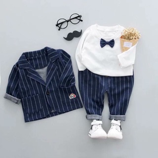 set 3 vest bé trai