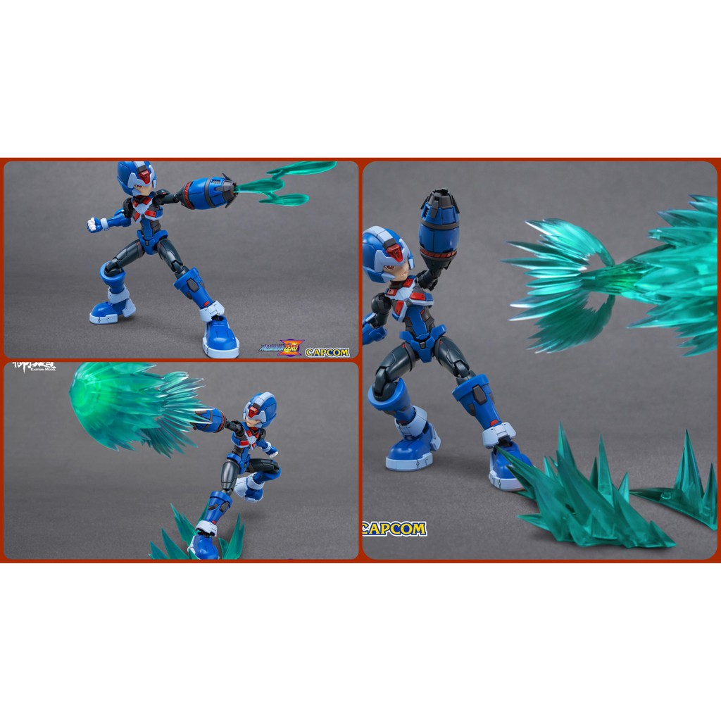 Mô hình nhựa lắp ghép Figure CAPCOM Rockman Megaman ZERO X copy - Royal Model (tặng hộp đựng part)