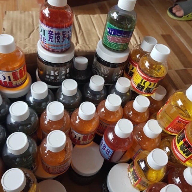 mồi thính dụ cá ăn siêu nhậy bắt cá trắm + chép + chôi + rô phi hàng cao cấp y hình