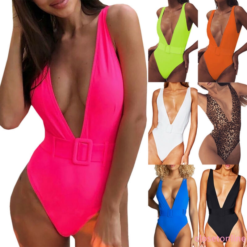Bikini Một Mảnh Cổ Chữ V Khoét Sâu Gợi Cảm | BigBuy360 - bigbuy360.vn