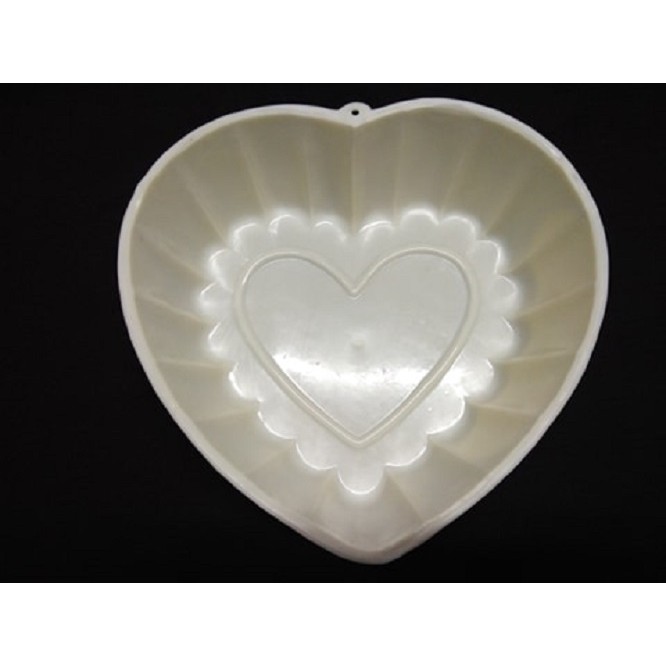 KHUÔN LÀM CƠM, XÔI, RAU CÂU HÌNH TRÁI TIM 20 CM