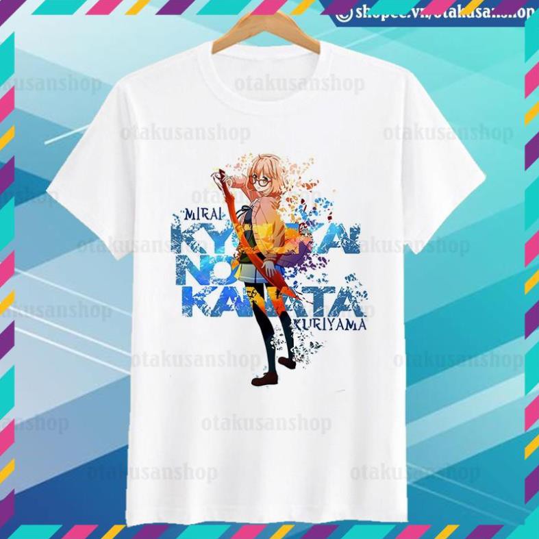 RẺ VÔ ĐỊCH- Áo thun Kyoukai no Kanata mẫu Mirai Kuriyama