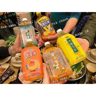 8 chai nước mix Nước lê và trà hoa quả các vị