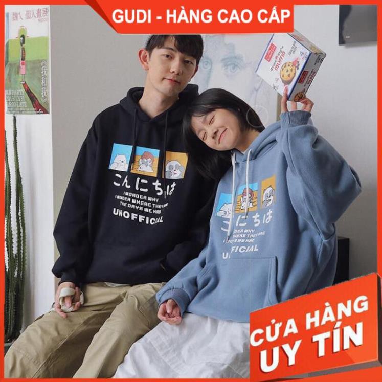 Áo Nỉ Hoodie Nữ Nam Unisex Form Rộng Gấu Trúc, Áo Khoác Nỉ Chất Đẹp | BigBuy360 - bigbuy360.vn