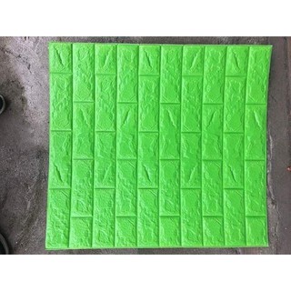 [HCM] Xốp dán tường màu xanh lá tươi mát