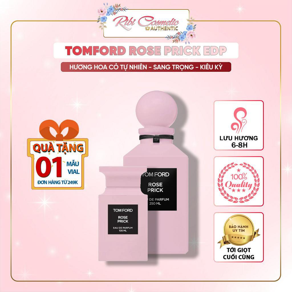 Nươc Hoa Nữ ᴛᴏᴍ ғᴏʀᴅ Rose Prick  Sang Trọng, Kiêu Kỳ, Nữ Tính Ribicosmetics