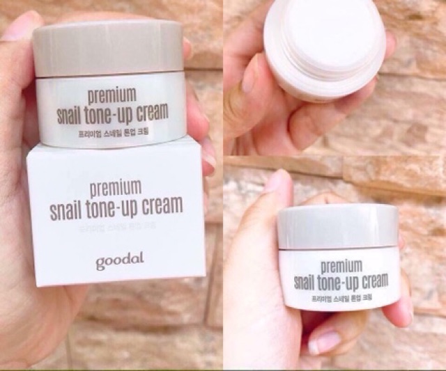 KEM DƯỠNG TRẮNG DA MẶT SNAIL WHITE TONE UP CREAM