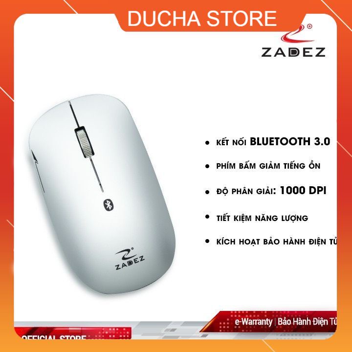 Free ShipChuột Bluetooth Silent ZADEZ M371