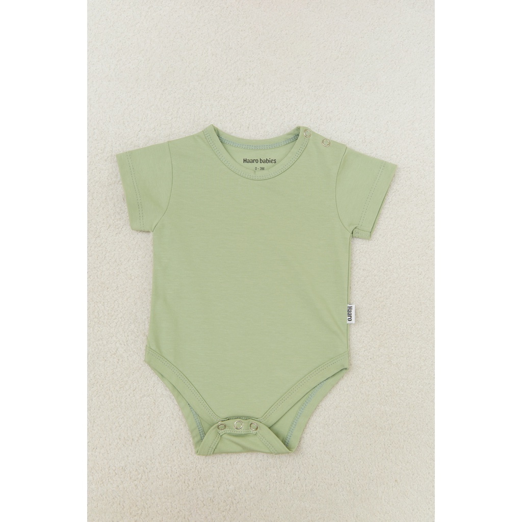 Đồ Cotton Co Giãn Cao Cấp Cho Bé Từ Sơ Sinh Lala Bodysuit - Haaro Babies