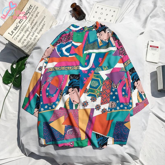 Áo Sơ Mi Tay Lỡ Form Rộng Thời Trang Dành Cho Nam