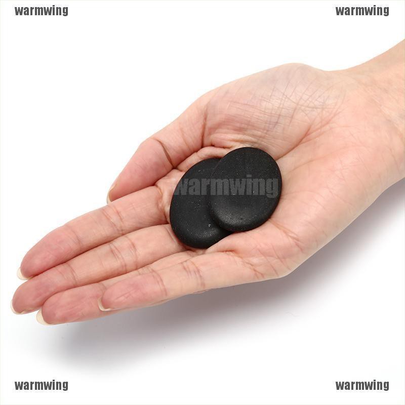 [WMW] 12 Viên Đá Massage 3 * 4cm Năng Lượng Mặt Trời Tự Nhiên