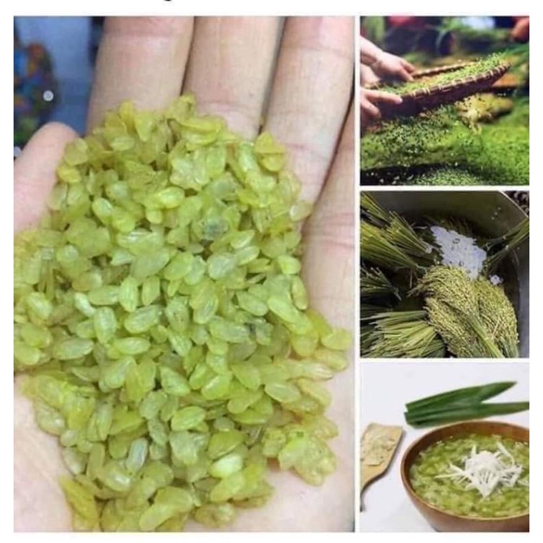 Cốm khô non Tây bắc 500g dùng nấu chè làm bánh nấu xôi